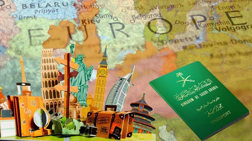 دول أوروبية بدون فيزا للسعوديين 2025